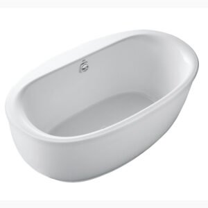 Ellesmere 66" Freestanding Tub with Fluted Apron
 - White 3990F-0 Hytec