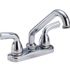 2-Handle Laundry Faucet with Lever Handles - Chrome 82904 Waltec