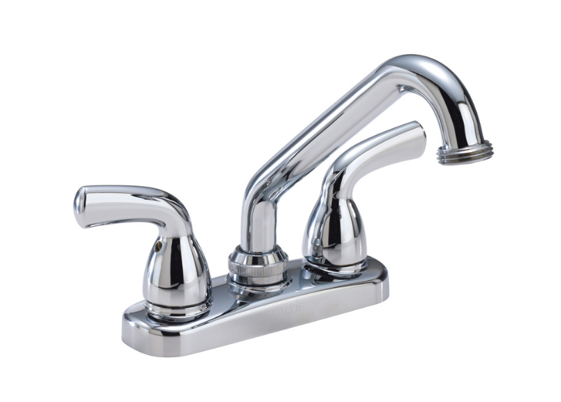 2-Handle Laundry Faucet with Lever Handles - Chrome 82904 Waltec