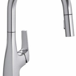 Rivana Kitchen Faucet with Pullldown Spray - Stainless 442678 Blanco