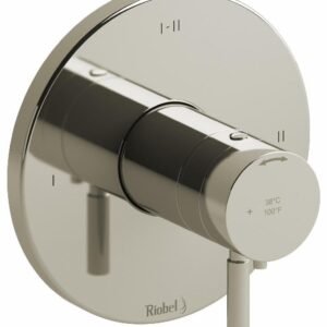 Riu 2-Functions Thermostatic Valve Trim - Polished Nickel TRUTM23PN RIOBEL