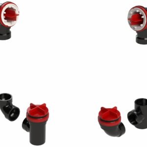 Total 1 Waste & Overflow Rough-In Kit 7060TDRI-K +osb