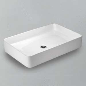 Above Counter Vessel Sink - White 36645-WHT Acritec