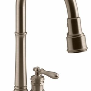 Artifacts Kitchen Faucet with Pulldown Spray - Vibrant Brushed Bronze 99260-BV Kohler
