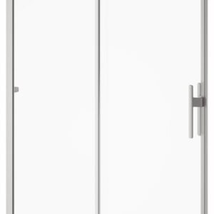 Koncept Evo 48'' x 77'' Sliding Shower Door (Reversible) - Pure Nickel DR2130-125-005 Kalia