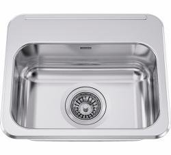 16-5/8" 1 Bowl Drop-In Kitchen Sink - Stainless Steel LBS9407-1 Franke