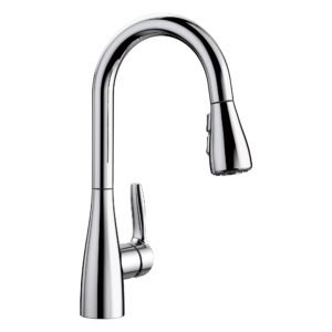 Atura Bar Faucet with Pulldown Spray - Chrome 442209 Blanco