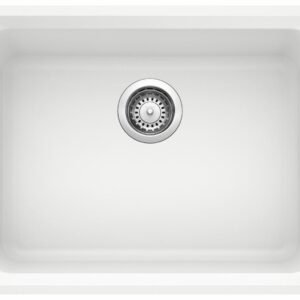 Vision U 1 Bowl Undermount Silgranit Sink - White 402147 Blanco