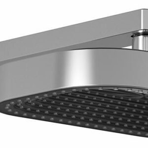 Kareo Premia 12" x 8" Rainshower Shower Head with Wall Arm - Chrome BF2159-110 Kalia