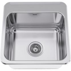 18-1/8" 1 Bowl Drop-In Kitchen Sink - Stainless Steel LBS4610P-1 Franke