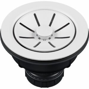 Plastic Basket Strainer - White 222499 Blanco
