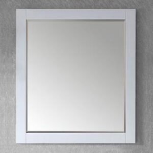Shaker 24" Mirror - White 22MR-24W Duval