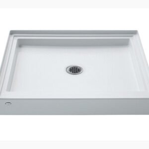 Kendale 36" x 32" Center Drain Shower Base - White ACR3772-0 Hytec