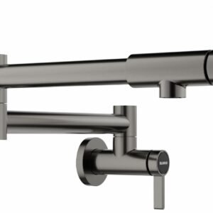 BlancoCulina II Pot Filler - PVD Satin Dark Steel 527487 Blanco