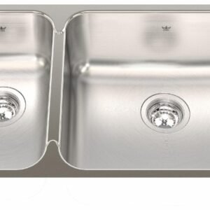 Steel Queen 30-7/8" 1.5 Bowl Undermount Sink - Stainless Steel QCUA1831L-8 Kindred