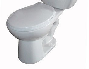 Chasm Standard Height Round Front Toilet Bowl - White B3015R Duval