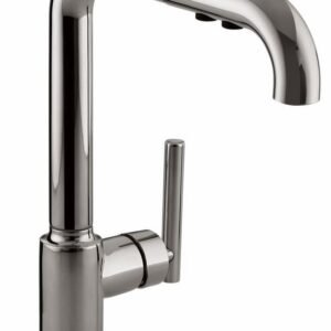 Purist Kitchen Faucet with Pullout Spray - Vibrant Titanium 7505-TT Kohler