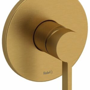Paradox Pressure Balance Valve Trim - Brushed Gold TPXTM51BG RIOBEL