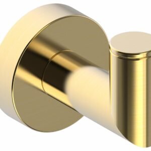 Oslo Single Robe Hook - Brushed Gold 144134-22 Kartners