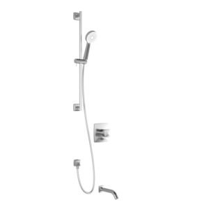 Umani PB2 Pressure Balance Tub and Shower System - Chrome BF1176-110 Kalia