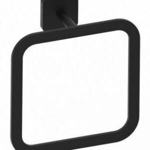 Milan Towel Ring - Matte Black 254464-48 Kartners