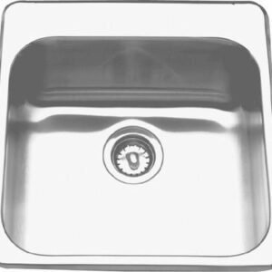 20" 1-Hole 1 Bowl Drop-In Kitchen Sink - Stainless Steel LBS6808P-1-1 Franke