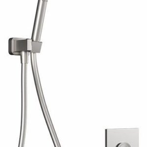 Folo TB4 Thermostatic Push-Button Shower System - Pure Nickel BF2149-125 Kalia