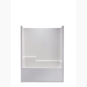 Bathcove 60" x 34" RH Drain Tub & Shower
 - White 5696-0 Hytec