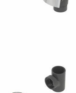 Lift & Turn FRZERO PVC Offset Waste & Overflow Kit - Chrome Plated 2550LK-CP +osb