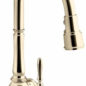Artifacts Smart Touchless Kitchen Faucet with Pulldown Spray - Vibrant French Gold 29709-WB-AF Kohler