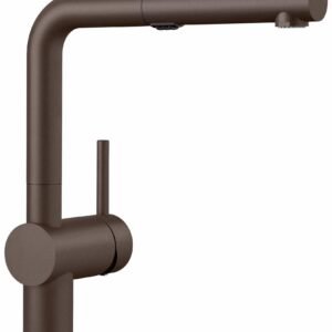 Linus Kitchen Faucet with Pullout Spray - Cafe 526368 Blanco