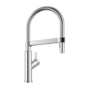 Solenta Senso Kitchen Faucet with Pulldown Spray - Chrome 401992 Blanco
