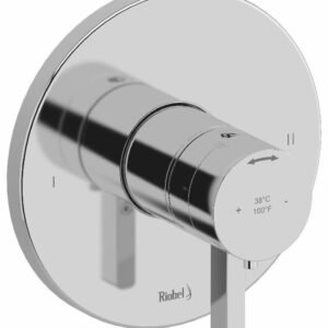 Paradox 2-Functions Thermostatic Valve Trim - Chrome TPXTM44C RIOBEL