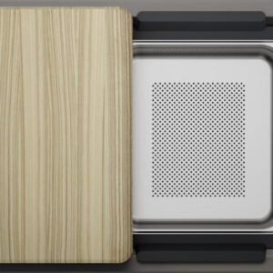 Inteos 39 1 Bowl Silgranit Undermount Kitchen Sink - Volcano Gray 403898 Blanco