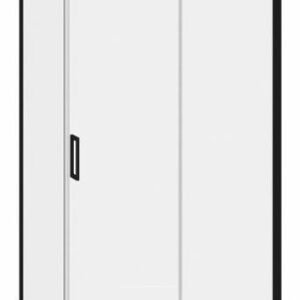 Vivio 32" x 75" Return Panel - Black/Chrome DR1567-150-003 Kalia