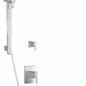 Grafik TD2 Plus Thermostatic Shower System with Wall Arm (less valve) - Chrome BF1499-110-100 Kalia