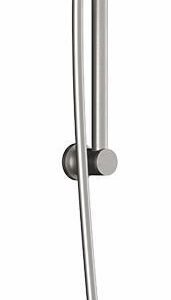 Moroka Plus 3-Function Hand Shower with Wall Bar & Hose - Pure Nickel BF2161-125 Kalia