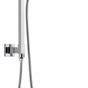Emerge Angular Modern 18" Shower Column Kit Trim (less valve) - Chrome DF-KIT22 Delta