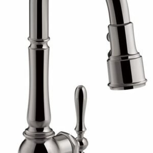 Artifacts Kitchen Faucet with 16" Pulldown 3-Function Spray - Vibrant Titanium 99261-TT Kohler