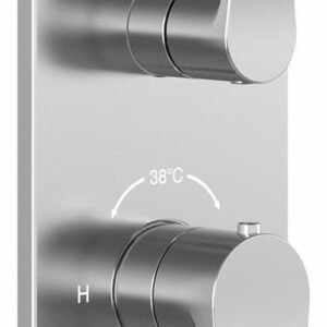 Moroka Plus/Premia 2 or 3-Way Thermostatic Valve Trim - Chrome 107489-110 Kalia