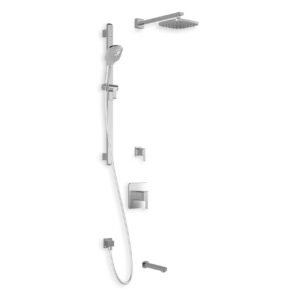 Grafik TD3 Thermostatic Shower System with Wall Arm - Chrome BF1609-110 Kalia