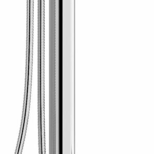 Paradox Single Hole Floor Mount Tub Filler Trim - Chrome TPX39C RIOBEL