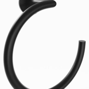 Paris Towel Ring - Matte Black 130463-48 Kartners