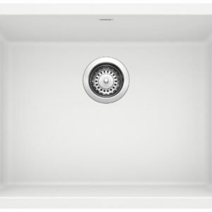 Precis 24 1 Bowl Silgranit Undermount Kitchen Sink - White 401885 Blanco