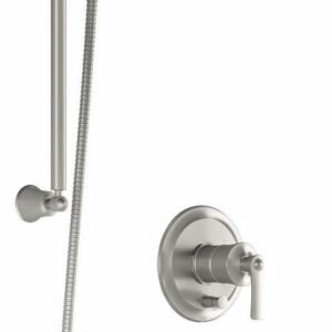 Rustik PB2 Pressure Balance Tub and Shower System - Pure Nickel BF1510-125 Kalia