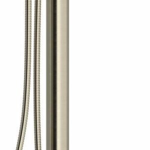Fresk Thermostatic Floor Mount Tub Filler Trim - Brushed Nickel TFR39BN RIOBEL