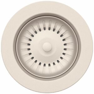 Metal Waste Flange for Garbage Disposal - Soft White 203443 Blanco