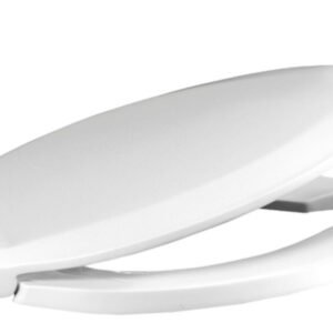 Commercial Elongated Open Front Toilet Seat - White 820STSFE-001 CENTOCO
