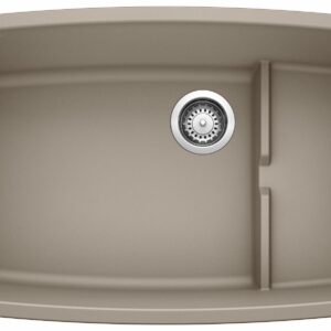 Performa Cascade 1.5 Bowl Undermount Silgranit Sink - Truffle 401191 Blanco