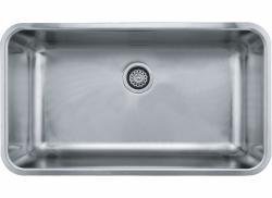 Grande 32-3/4" 1 Bowl Undermount Kitchen Sink - Stainless Steel GDX11031-CA Franke